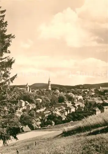 AK / Ansichtskarte Eibenstock Panorama Eibenstock
