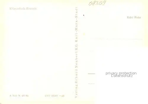 AK / Ansichtskarte Eibenstock Stadtpanorama mit Kirche Eibenstock