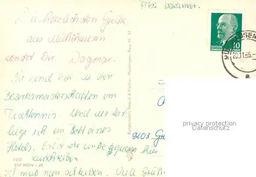 AK / Ansichtskarte Muehlhausen_Thueringen Thomas Muentzer Denkmal Statue Innenstadt Kirche Popperoder Quelle Loewe Statue Wappen Muehlhausen Thueringen