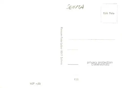 AK / Ansichtskarte Sehma Kiosk Getraenketheke Bar Sehma