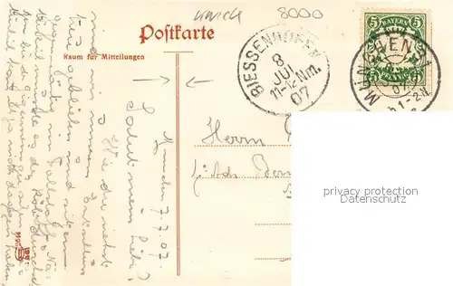 AK / Ansichtskarte Muenchen Pilsner Urquell zum Falstaff Hedwig Obermayer  Muenchen