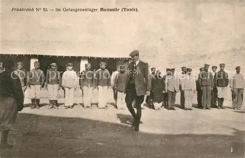 AK / Ansichtskarte Monastir Kriegsgefangenenlager Monastir