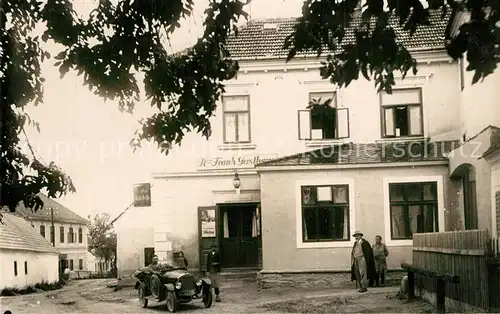 AK / Ansichtskarte Wien Gasthaus Frank Wien