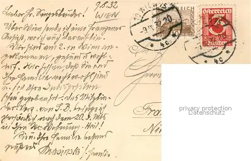 AK / Ansichtskarte Wien Gasthaus Frank Wien