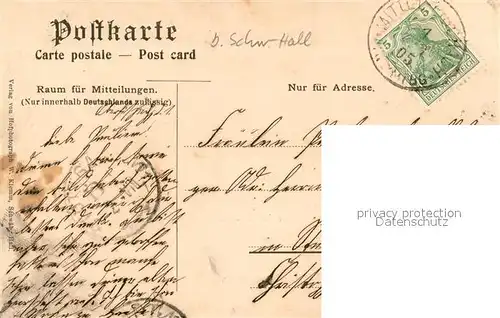 AK / Ansichtskarte Oberfischbach_Grosserlach Kirche Pfarrhaus Wirtschaft Baeckerei Handlung Oberfischbach_Grosserlach