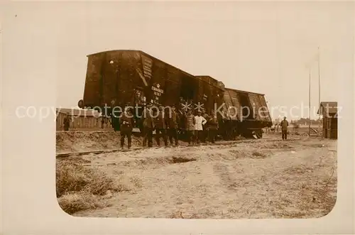 AK / Ansichtskarte Kamien_Koszyrski Feldbahn Regiment Kamien Koszyrski