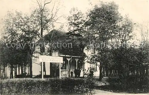 AK / Ansichtskarte Koenigsborn_Magdeburg Restaurant Waldfrieden Koenigsborn Magdeburg