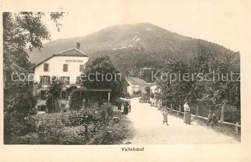 AK / Ansichtskarte Vuiteboeuf Hotel de l ours Vuiteboeuf