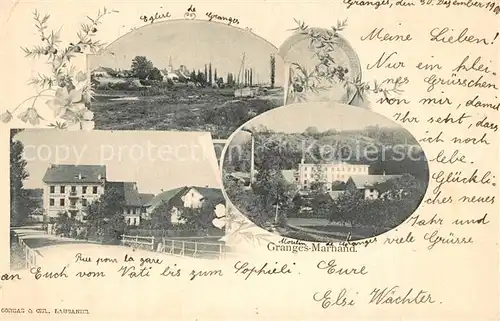 AK / Ansichtskarte Granges pres Marnand Kirche Panorama Granges pres Marnand