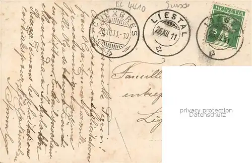 AK / Ansichtskarte Chexbres Chalet Chexbres