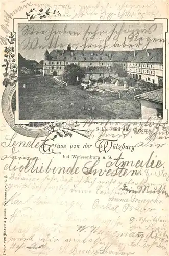 AK / Ansichtskarte Weissenburg_Bayern Wuelzburg Schlossbau Cisterne Weissenburg Bayern