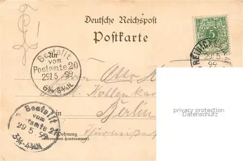 AK / Ansichtskarte Hohen_Neuendorf Restaurant Waldesruh Hohen Neuendorf