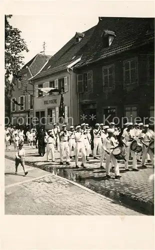 AK / Ansichtskarte Wintzenheim_Winzenheim_Elsass Musikkapelle 