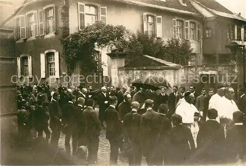 AK / Ansichtskarte Winzenheim_Wintzenheim_Elsass Prozession 