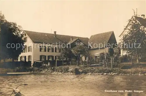 AK / Ansichtskarte Stein_SG Stiegen Gasthaus zum Hecht Stein_SG