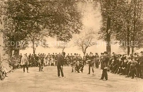 AK / Ansichtskarte Sport Boule Paris 