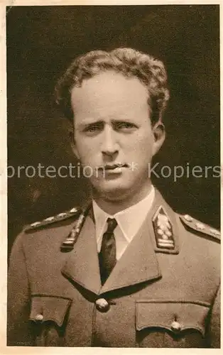 AK / Ansichtskarte Adel_Belgien Roi Leopold III.  Adel Belgien