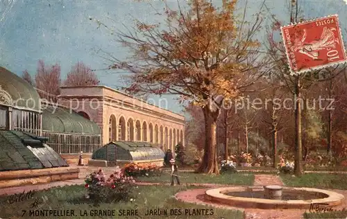 AK / Ansichtskarte Verlag_Tucks_Oilette_Nr. Montpellier Grande Serre Jardin des Plantes  