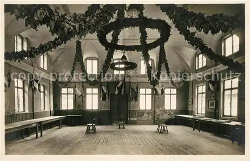 AK / Ansichtskarte Studentika Heidelberg Gasthaus zur Hirschgasse Mensursaal  