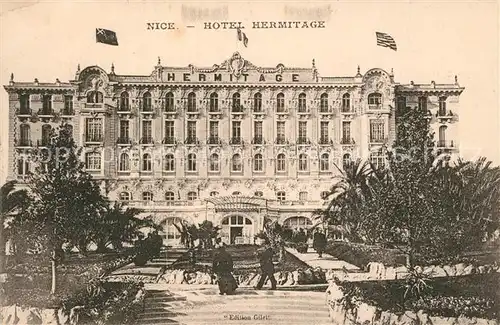 AK / Ansichtskarte Nice_Alpes_Maritimes Hotel Hermitage Nice_Alpes_Maritimes