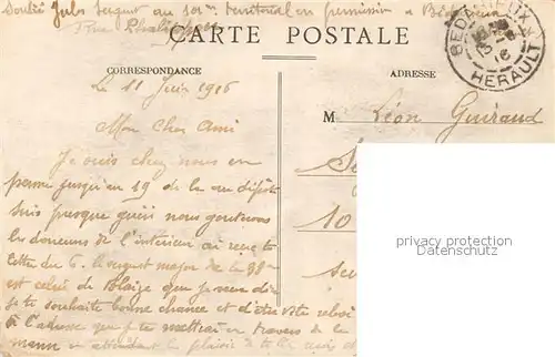 AK / Ansichtskarte Bedarieux Vue generale Bedarieux