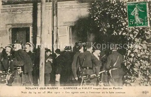 AK / Ansichtskarte Nogent sur Marne Garnier et Valet traques dans un Pavillon Nogent sur Marne
