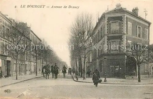 AK / Ansichtskarte Bourget_Seine Saint Denis_Le Avenue de Drancy Bourget_Seine Saint Denis