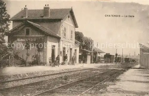 AK / Ansichtskarte Chatenois_Neufchateau La Gare Chatenois Neufchateau