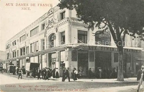 AK / Ansichtskarte Nice_Alpes_Maritimes Aux Dames de France  Nice_Alpes_Maritimes