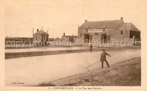 AK / Ansichtskarte Courseulles sur Mer Le Parc aux Huitres Courseulles sur Mer