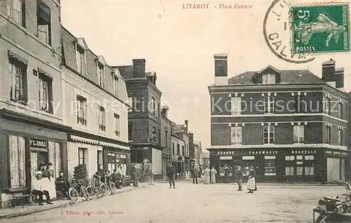 AK / Ansichtskarte Livarot Place Pasteur Livarot