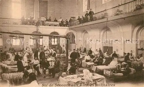 AK / Ansichtskarte Secourt Societe aux blesses militaires Secourt