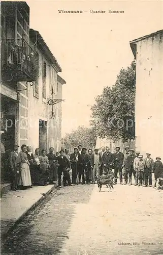 AK / Ansichtskarte Vinassan Quartier Samarne Vinassan