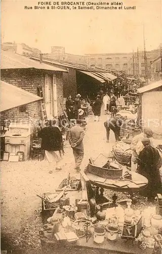 AK / Ansichtskarte Saint Ouen du Tilleul Folire de Brocante Rue Biron Saint Ouen du Tilleul