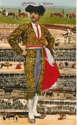 AK / Ansichtskarte Stierkampf Corrida de Toros Torero 