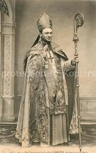 AK / Ansichtskarte Papst Cardinal Amette  