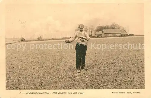 AK / Ansichtskarte Landwirtschaft Ensemencement  