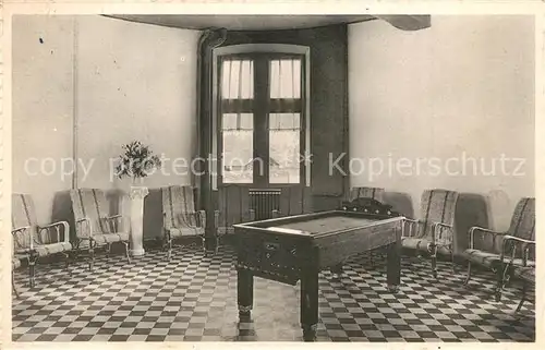 AK / Ansichtskarte Billard Chateau de Fallais Salle de Reunion des Pensionnaires  