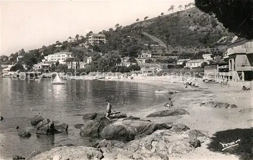 AK / Ansichtskarte Aiguebelle_Le_Lavandou La plage Cote d Azur 