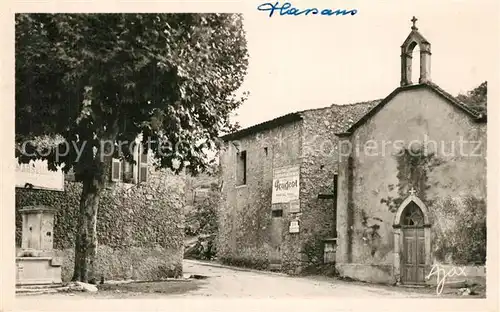 AK / Ansichtskarte Flassans sur Issole Chapelle Saint Roch et Avenue de la Liberation Flassans sur Issole