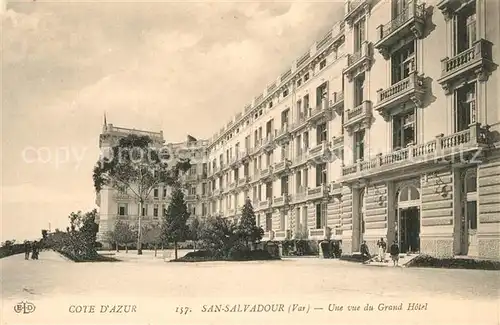 AK / Ansichtskarte San_Salvadour Grand Hotel Cote d Azur San_Salvadour