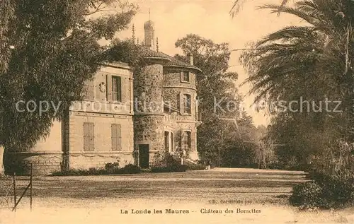 AK / Ansichtskarte La_Londe les Maures Chateau des Bomettes La_Londe les Maures
