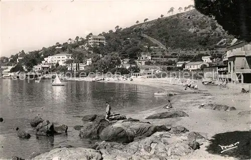 AK / Ansichtskarte Aiguebelle_Le_Lavandou La plage Cote d Azur 