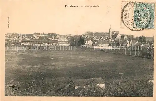 AK / Ansichtskarte Ferrieres en Gatinais Vue generale Ferrieres en Gatinais
