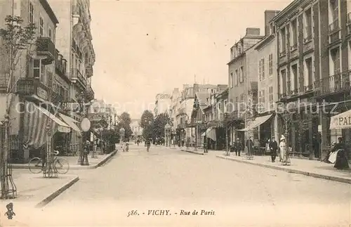 AK / Ansichtskarte Vichy_Allier Rue de Paris Vichy Allier