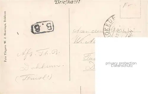 AK / Ansichtskarte Dokkum Noorder Bolwerk Dokkum