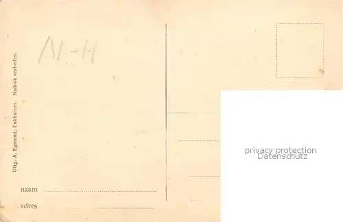 AK / Ansichtskarte Enkhuizen Snouck van Loosenpark Enkhuizen