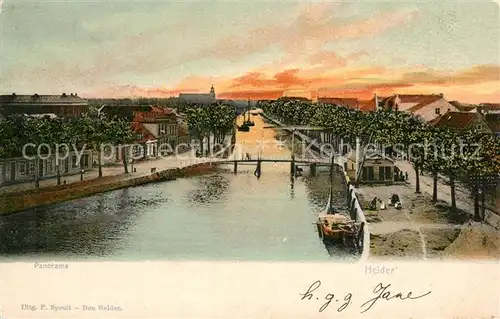 AK / Ansichtskarte Helder Panorama Helder