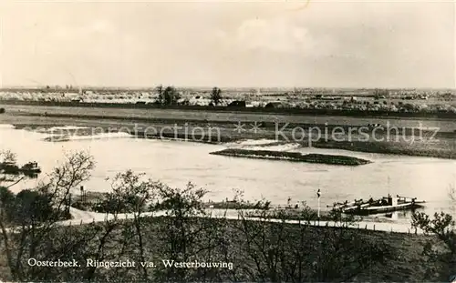 AK / Ansichtskarte Oosterbeek Rijngezicht v.a. Westerbouwing Oosterbeek