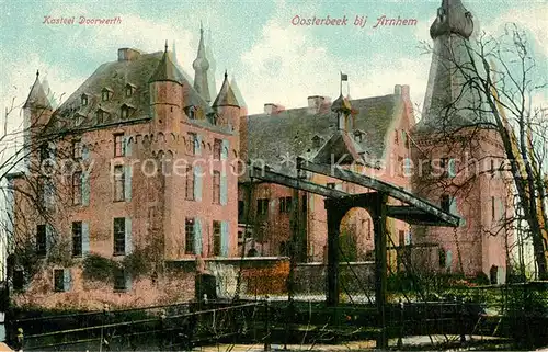 AK / Ansichtskarte Oosterbeek Kasteel Doorwerth Zugbruecke Oosterbeek